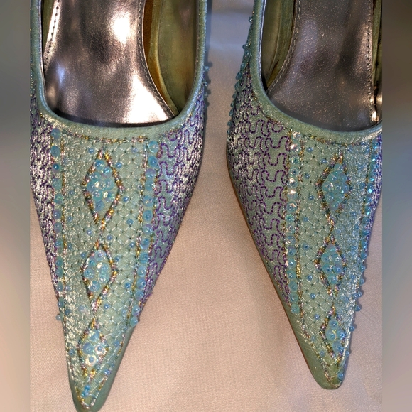 Redtoo Flow Sequin Women's Pumps - Picture 2 of 11